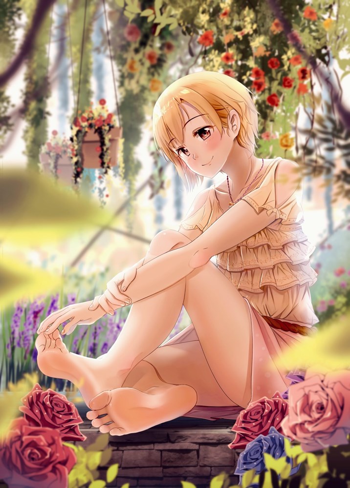 【はだし】裸足の女の子の二次画像【ハダシ】　その２６